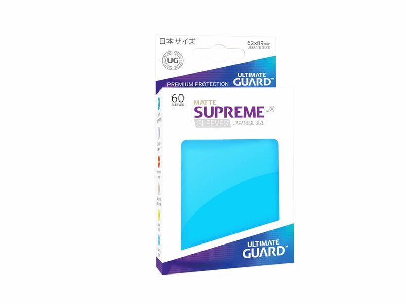 Ultimate Guard - Supreme UX Sleeves Japanese Size Matte (60) - Card Croc