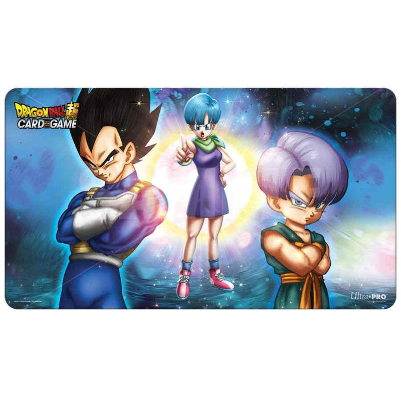 Dragon Ball Super Playmat Bulma, Vegeta, and Trunks - Card Croc