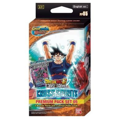 Dragon Ball Super Card Game - Unison Warrior Series 14 - UW5 Cross Spirits - Premium Pack (PP-05)