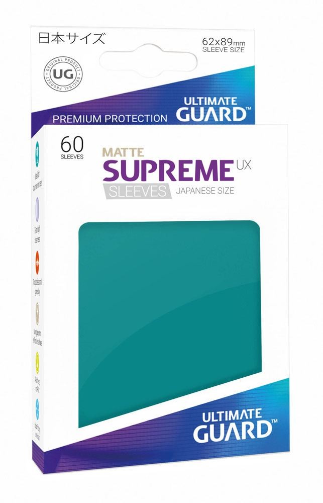 Ultimate Guard - Supreme UX Sleeves Japanese Size Matte (60) - Card Croc